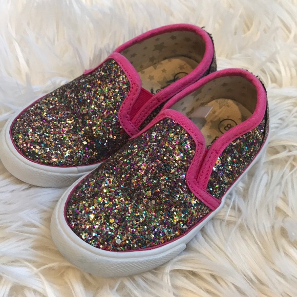 Cat & Jack Other - Cat and Jack sparkly shoes 8